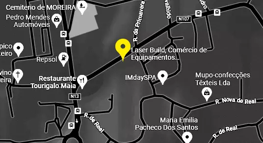 Mapa Preto Laser Build