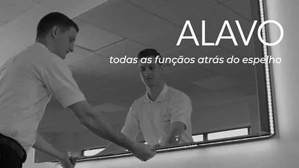 Vídeo Solução atrás do espelho Alavo