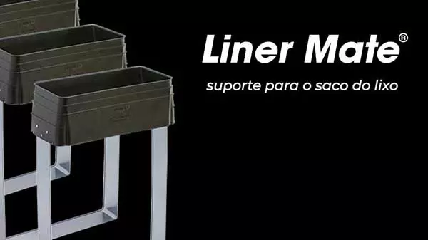 Suporte para saco do lixo Liner Mate