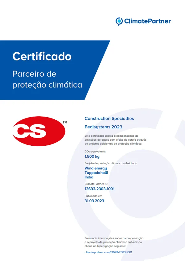 Pegada ecológica - Novo catálogo da CS Pedisystem foi produzido atingindo a neutralidade de carbono.