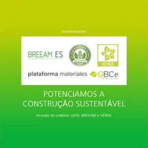Certificações LEED, BREEAM, VERDE